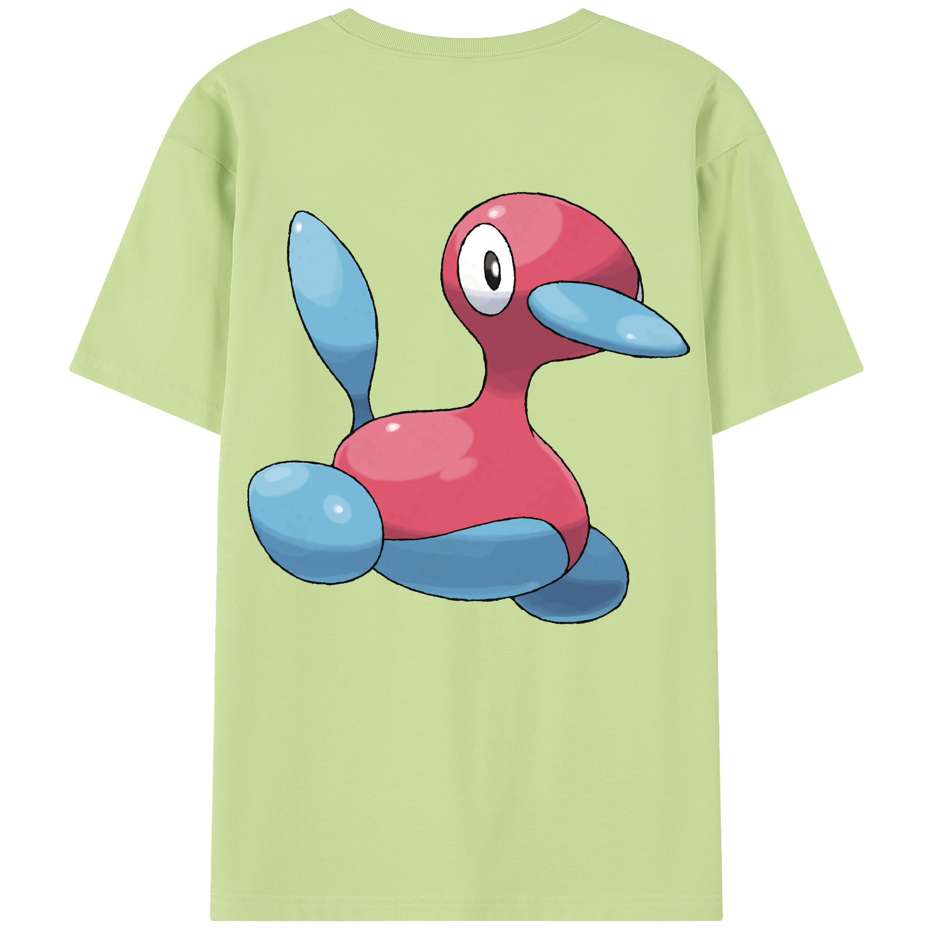 （画像用） ポケットモンスター Pokémon 綿100％半袖Tシャツ（背面プリント）